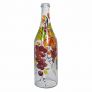 Купить Стеклянная бутылка 1 л «Виноград» с ручной росписью в Уфе