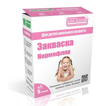 Купить Закваска-пробиотик Нормофлор БакЗдрав в Уфе